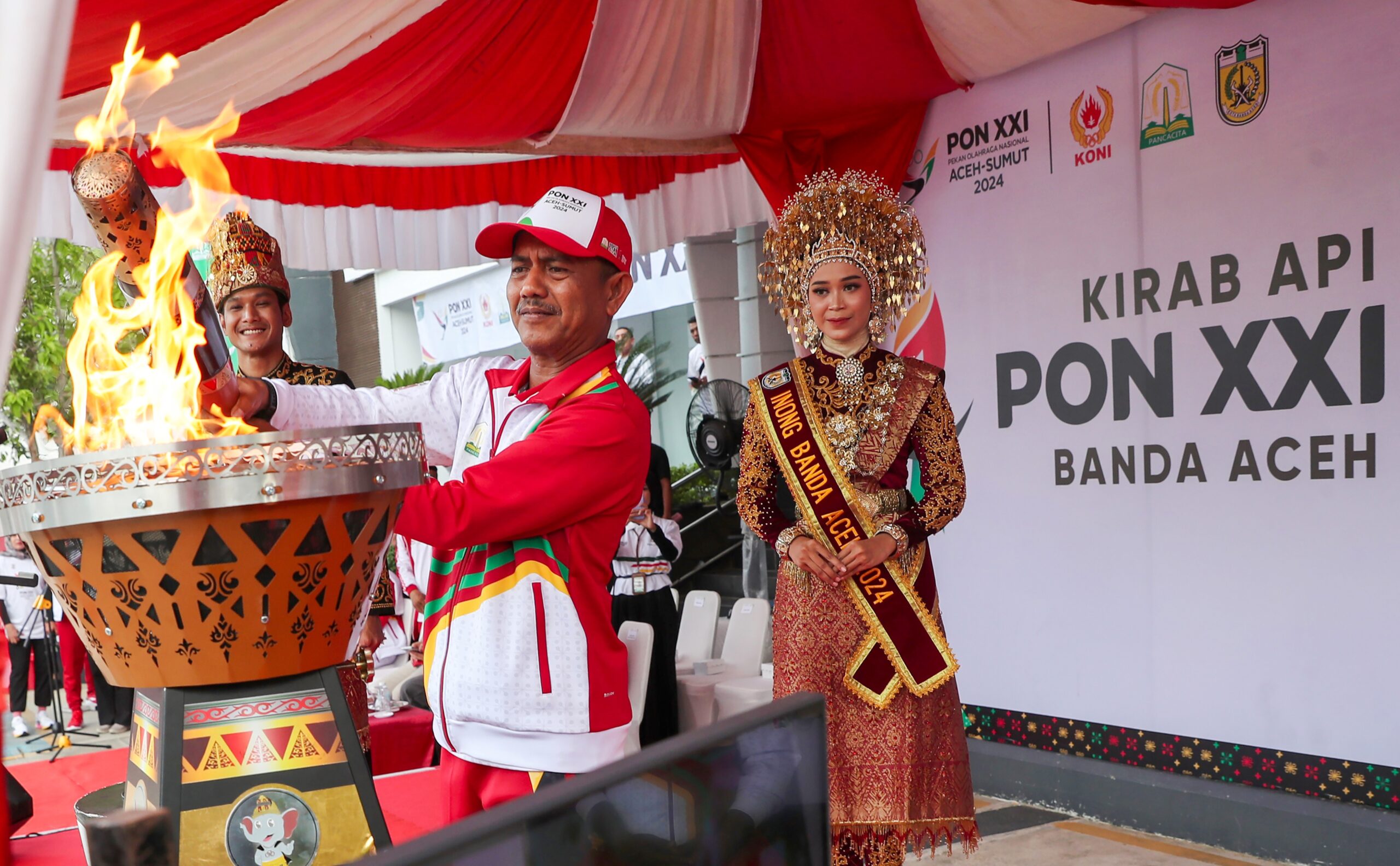 Kembang Api Spektakuler dan Tarian Kolosal Laksamana Malahayati Bakal Meriahkan Pesta Pembukaan PON XXI 2024