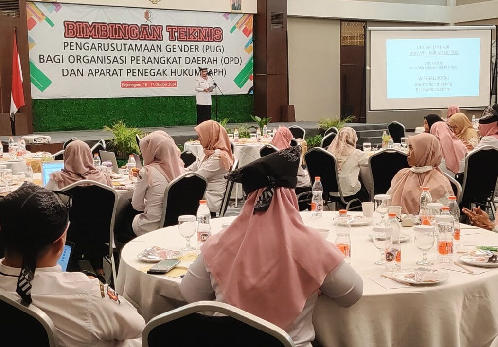 Pemkab Bojonegoro Gelar Bimtek PUG, Wujudkan Pembangunan Berkeadilan