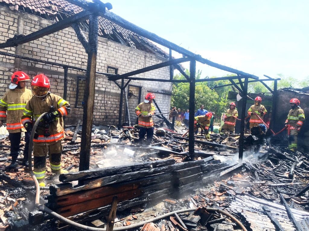 Rumah Milik Petani Warga Desa Margomulyo, Balen, Ludes Terbakar