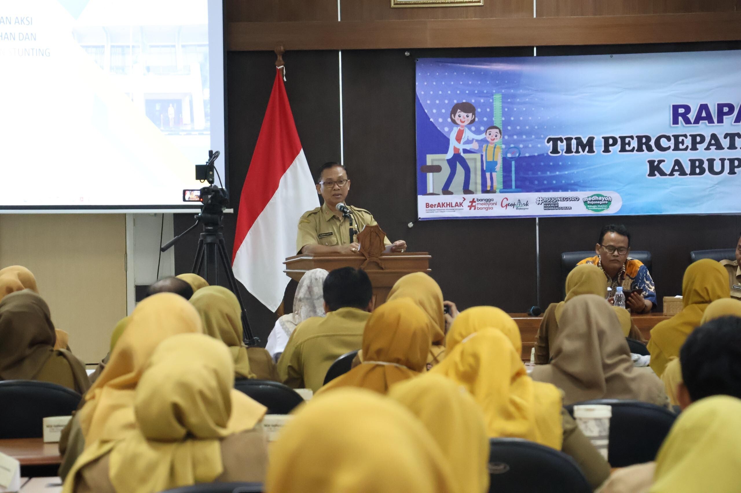 Siapkan Langkah Strategis Penanganan Stunting, Pemkab Bojonegoro Tekankan Sinkronisasi Program Lintas Sektoral