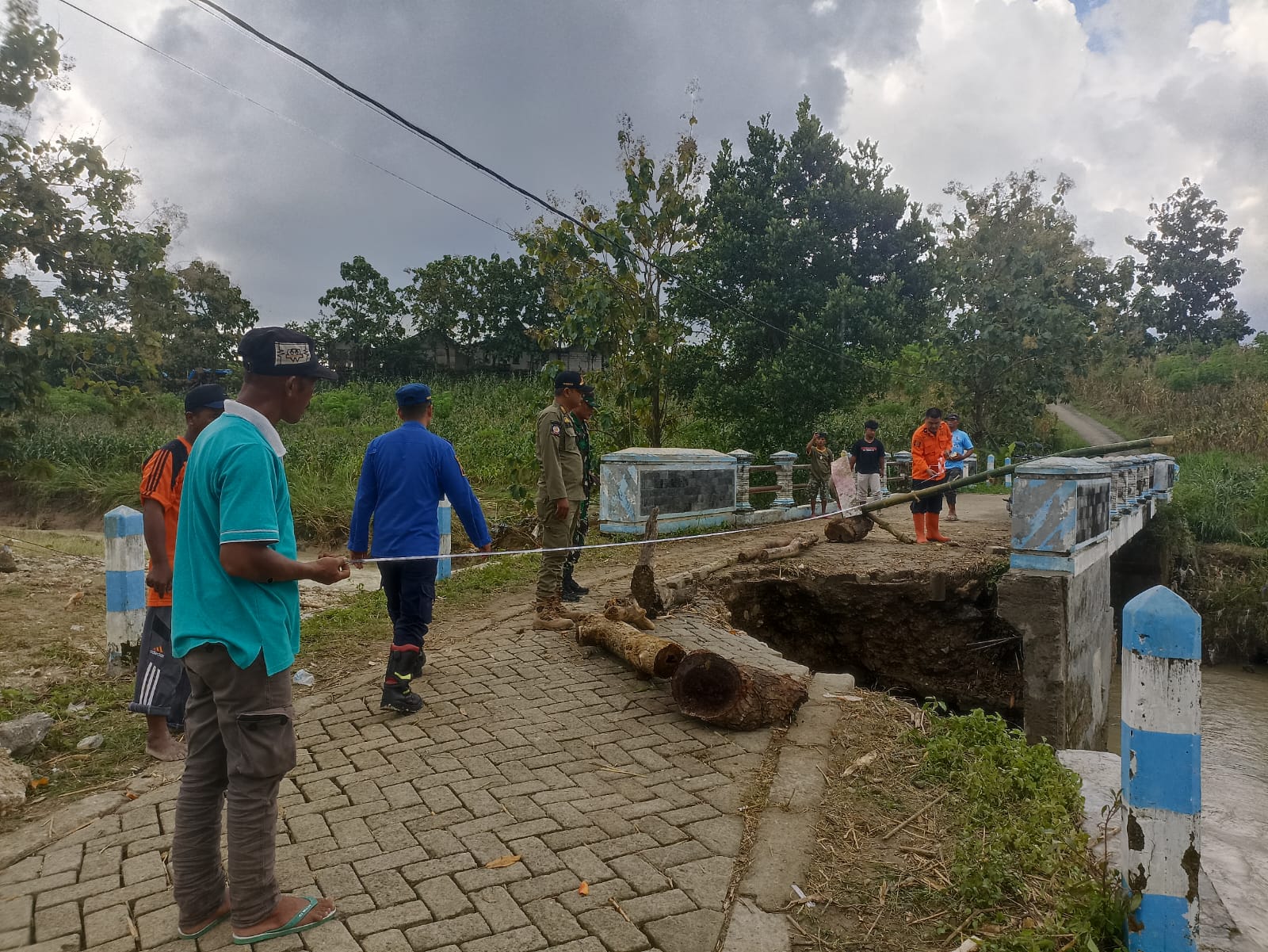 Banjir Bandang Menerjang 3 Desa, di Wilayah Kecamatan Sekar dan Gondang, Bojonegoro