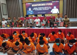 Dirreskrimum Polda Jatim Ungkap 1.863 Kasus Dengan 2.307 Tersangka, di Operasi Pekat II Semeru  2025
