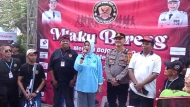 Generasi Muda GRIB Jaya Bojonegoro Gelar Mlaku Bareng, Dihadiri Wabup Bojonegoro Nurul Azizah