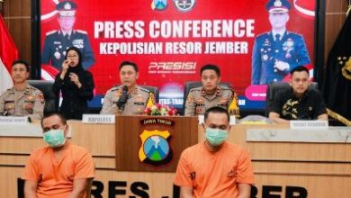 Polres Jember Berhasil Menangkap 2 Pelaku Pembunuhan, Yang Kabur Ke Malaysia