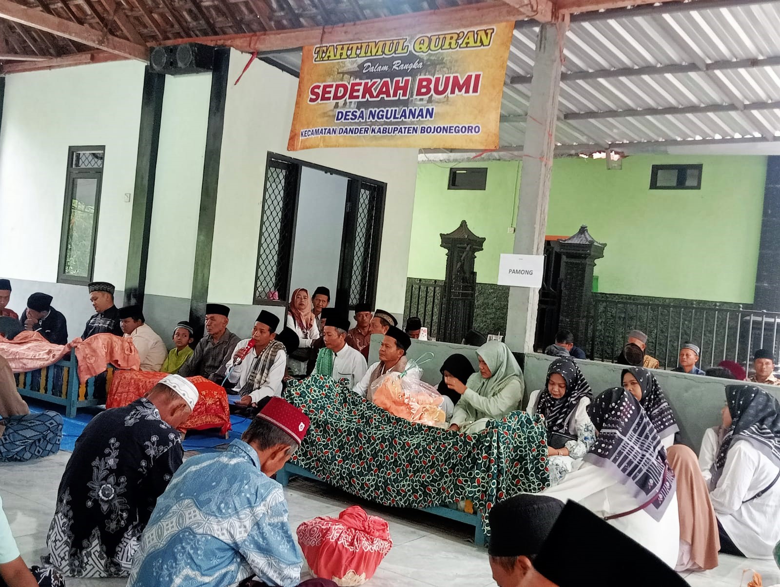Sedekah Bumi Desa Ngulanan, Dander, Gelar Tasyakuran, Tahlil Kubro dan Do’a Bersama, Berlangsung Khidmat