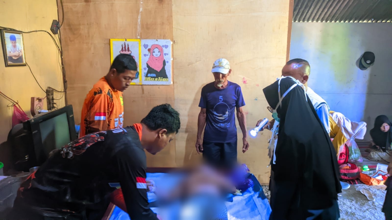Lagi Mancing Di Embung Perhutani, Seorang Warga Desa Ngaglik, Kasiman Ini, Ditemukan Tenggelam Dan Meninggal