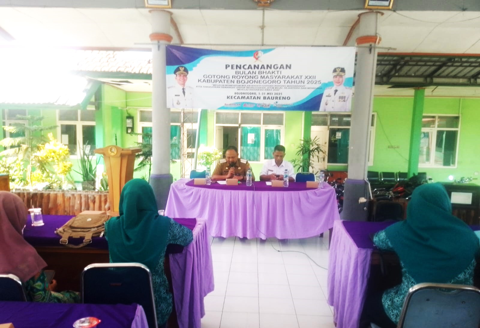 DP3AKB Bojonegoro, Gelar Monev Tim Pendamping Keluarga, di Pendopo Angling Kusumo Kantor Kecamatan Baureno