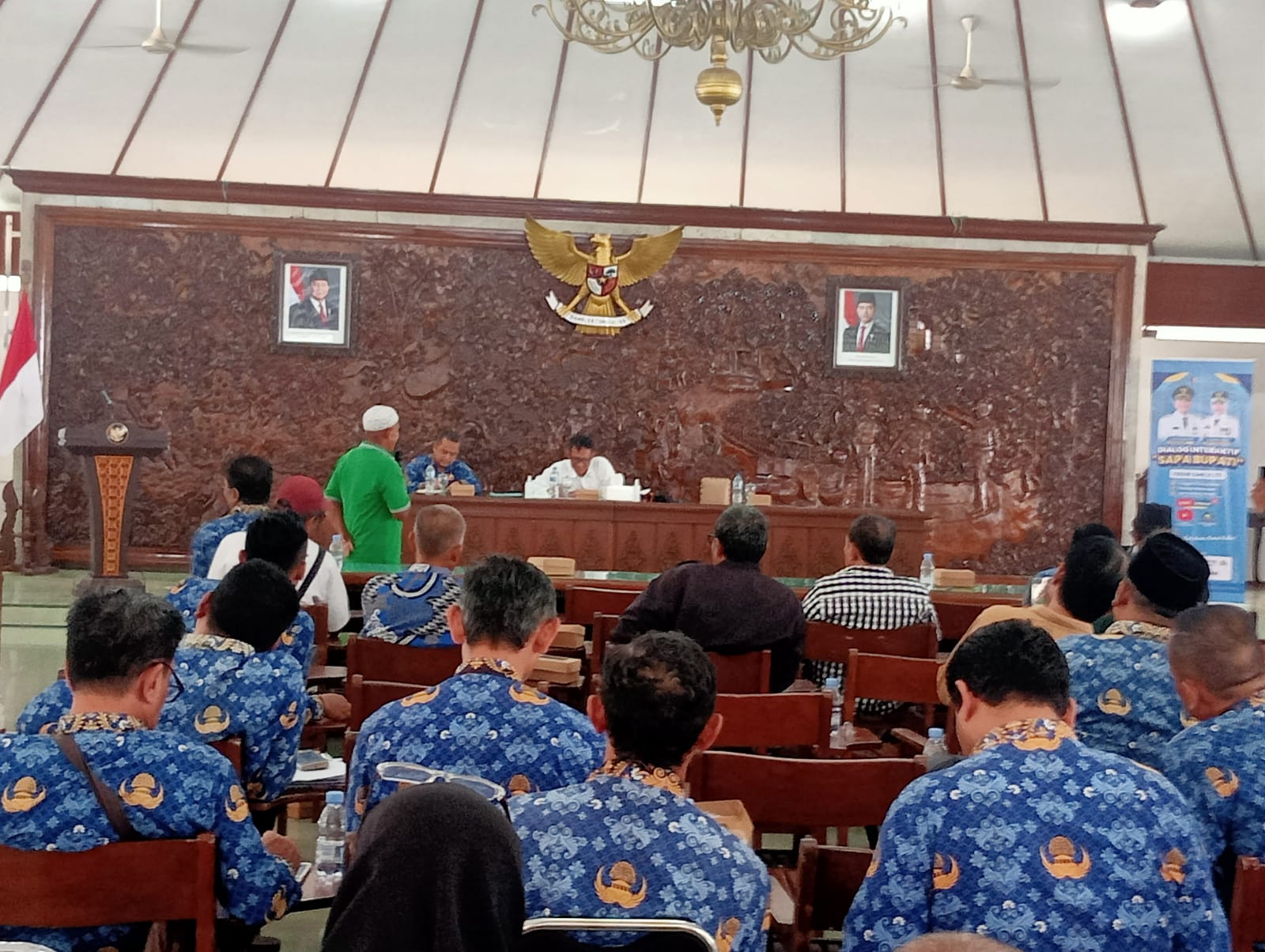 Dialog Interaktif Sapa Bupati Ke-3,Pemkab Bojonegoro Kenalkan Batik Melalui Wastra Batik Festival 2025