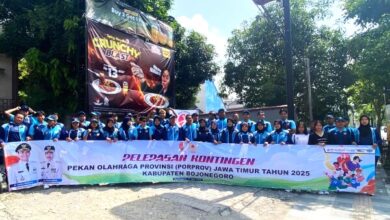 KONI Bojonegoro Berangkatkan Atlet Secara Bertahap Ke Porprov Jantim 2025, Target Raih 12 Medali Emas