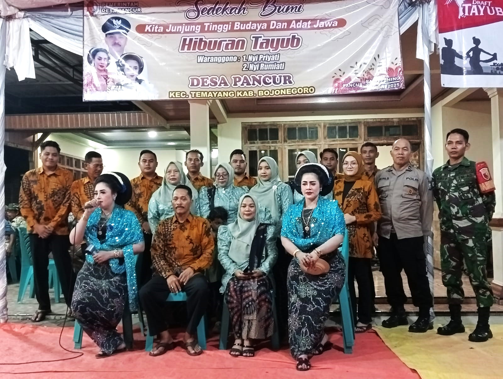Pemdes Pancur Bersama Warganya, Terus Memelihara Tradisi dan Adat Istiadat, Dengan Menggelar Sedekah Bumi