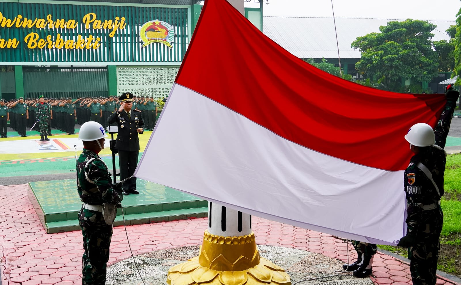 Peringati Hari Lahir Pancasila 2025, Kodim 0813 Bojonegoro Gelar Upacara Bendera