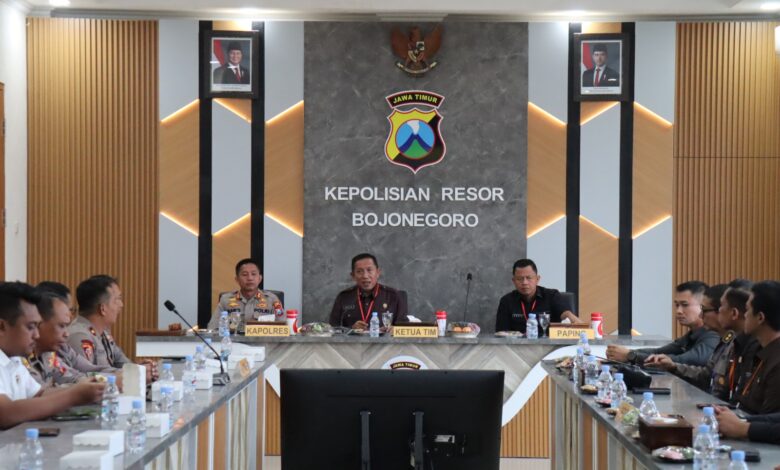 Peserta KKP Sespimmen Polri Dikreg Ke-65 Gelombang I T.A 2025, Kunjungi Polres Bojonegoro Peserta KKP Sespimmen Polri Dikreg Ke-65 Gelombang I T.A 2025, Kunjungi Polres Bojonegoro