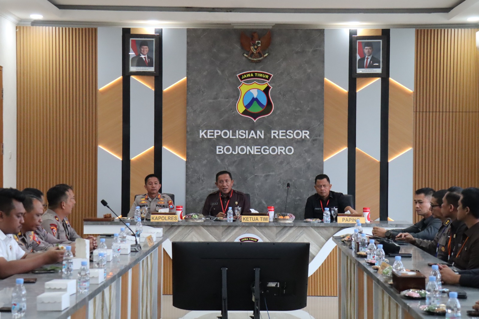 Peserta KKP Sespimmen Polri Dikreg Ke-65 Gelombang I T.A 2025, Kunjungi Polres Bojonegoro