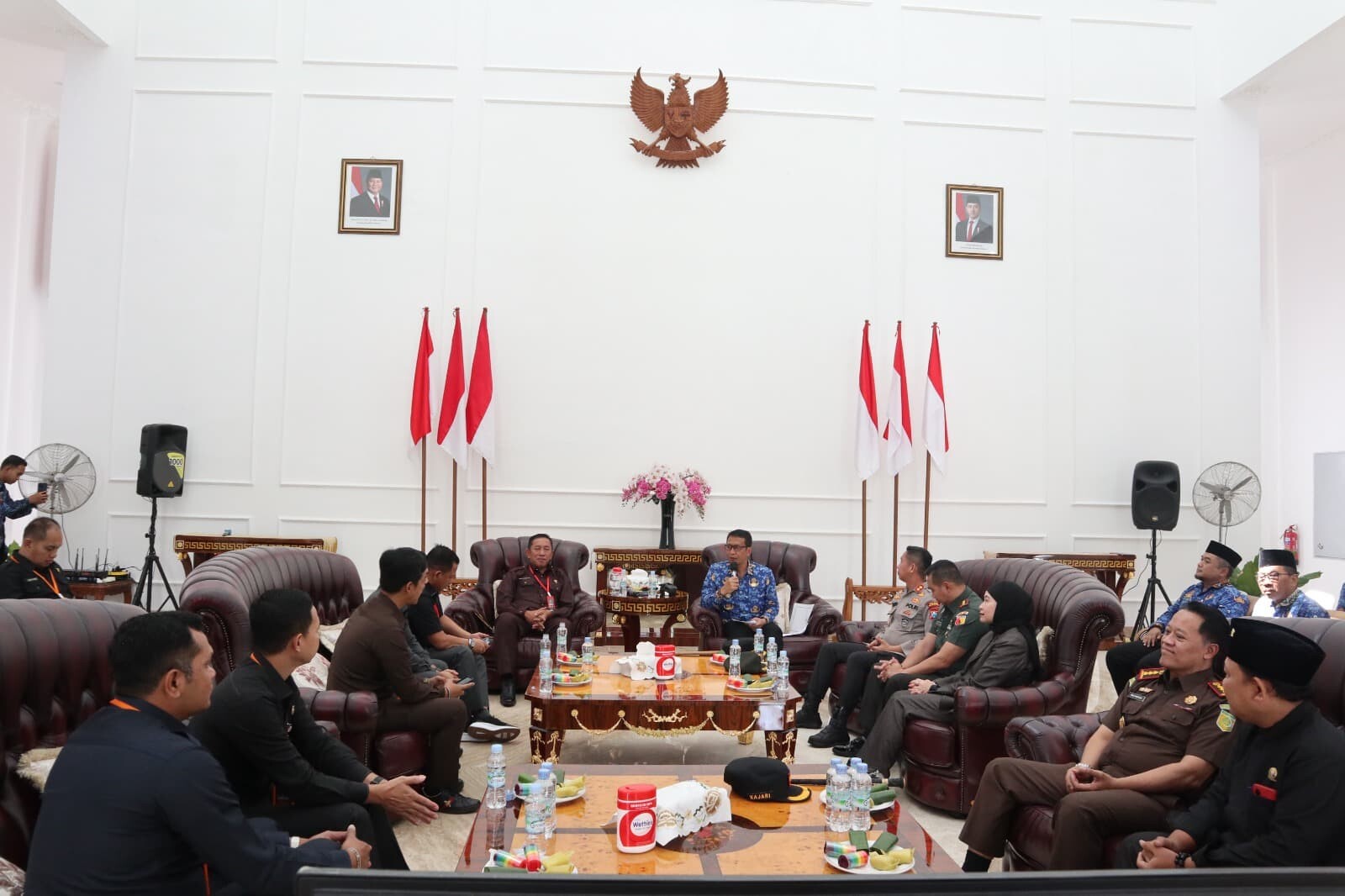 Sambut KKP Sespimmen Polri, Bupati Bojonegoro Berharap Tingkatkan Sinergi Untuk Membangun Indonesia Bersih dan Berkeadilan