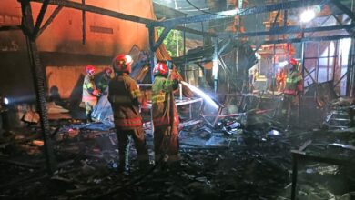 Sebuah Rumah Makan di Raya Kabunan, Balen, Ludes Terbakar, Kerugian Ditaksir Capai Rp 100 juta Lebih