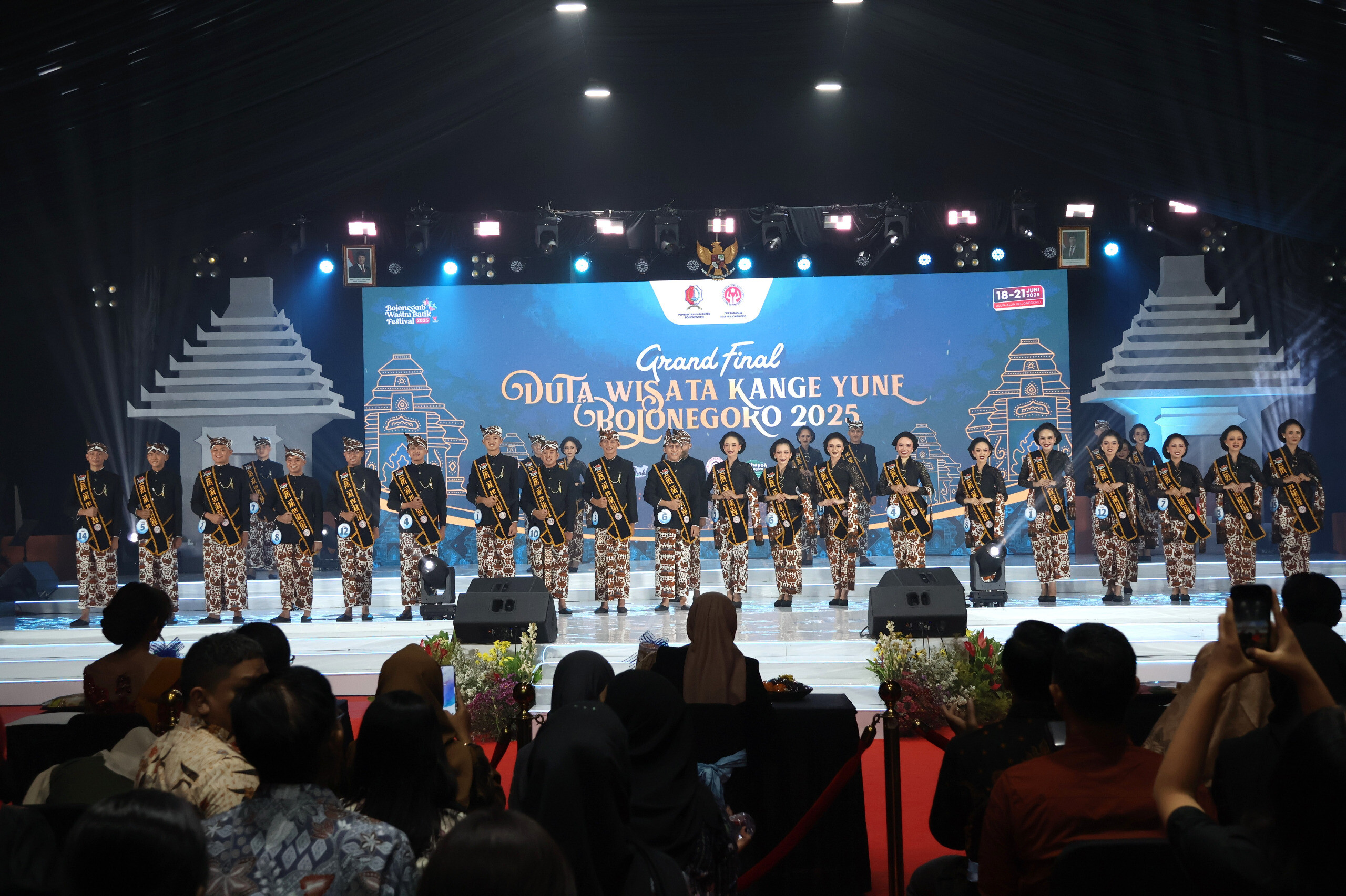 Di Bojonegoro Wastra Batik Festival, Berhasil Terpilih 20 Terbaik Kange Yune Bojonegoro 2025, Berikut Daftarnya