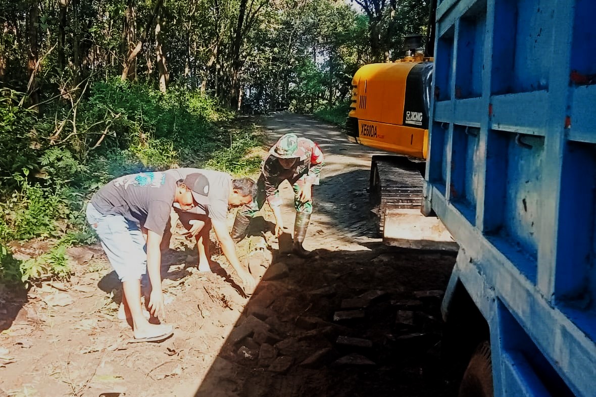 Sudah Dimulai, Pra-TMMD Ke-125 Bojonegoro, Yang Berlangsung di Desa Soko, Temayang