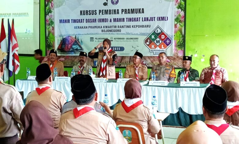 Wabup Bojonegoro Nurul Azizah Secara Resmi Membuka Kursus Pembina Pramuka, di LP Darul Ulum Nglumber, Kepohbaru Wabup Bojonegoro Nurul Azizah Secara Resmi Membuka Kursus Pembina Pramuka, di LP Darul Ulum Nglumber, Kepohbaru