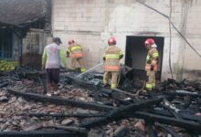 3 Unit Rumah Milik Warga Kendung, Kedungadem, Ludes Terbakar, Kerugian Ditaksir Capai Rp 500 Juta