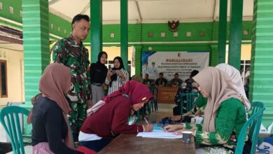 Ada Sosialisasi Adminduk di TMMD Ke-125 Tahun 2025, di Desa Soko, Temayang