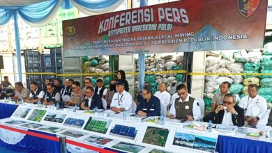 Bareskrim Polri Tangkap 351 Kontainer Batu bara Asal Tambang Ilegal di IKN