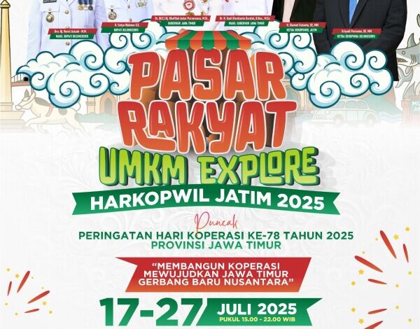 Gubernur Jatim Khofifah Indar Parawansa Bakal Hadir Peringatan Hari Koperasi Ke-78 Provinsi Jawa Timur Yang Dipusatkan di Bojonegoro Gubernur Jatim Khofifah Indar Parawansa Bakal Hadir Peringatan Hari Koperasi Ke-78 Provinsi Jawa Timur Yang Dipusatkan di Bojonegoro