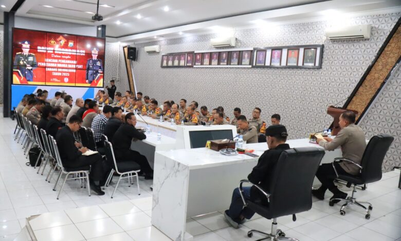 Jelang Pengesahan Warga Baru PSHT Cabang Bojonegoro Pusat Madiun, Polres Bojonegoro Gelar Rakor Pengamanan Jelang Pengesahan Warga Baru PSHT Cabang Bojonegoro Pusat Madiun, Polres Bojonegoro Gelar Rakor Pengamanan