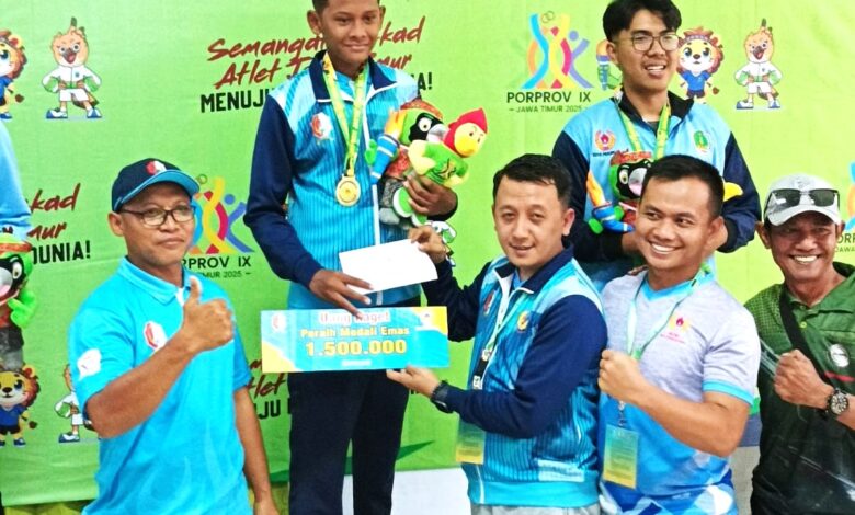Kadispora Bojonegoro : Perolehan Medali Bagi Kontingen Bojonegoro di Porprov IX Jawa Timur 2025, Lampaui Target
