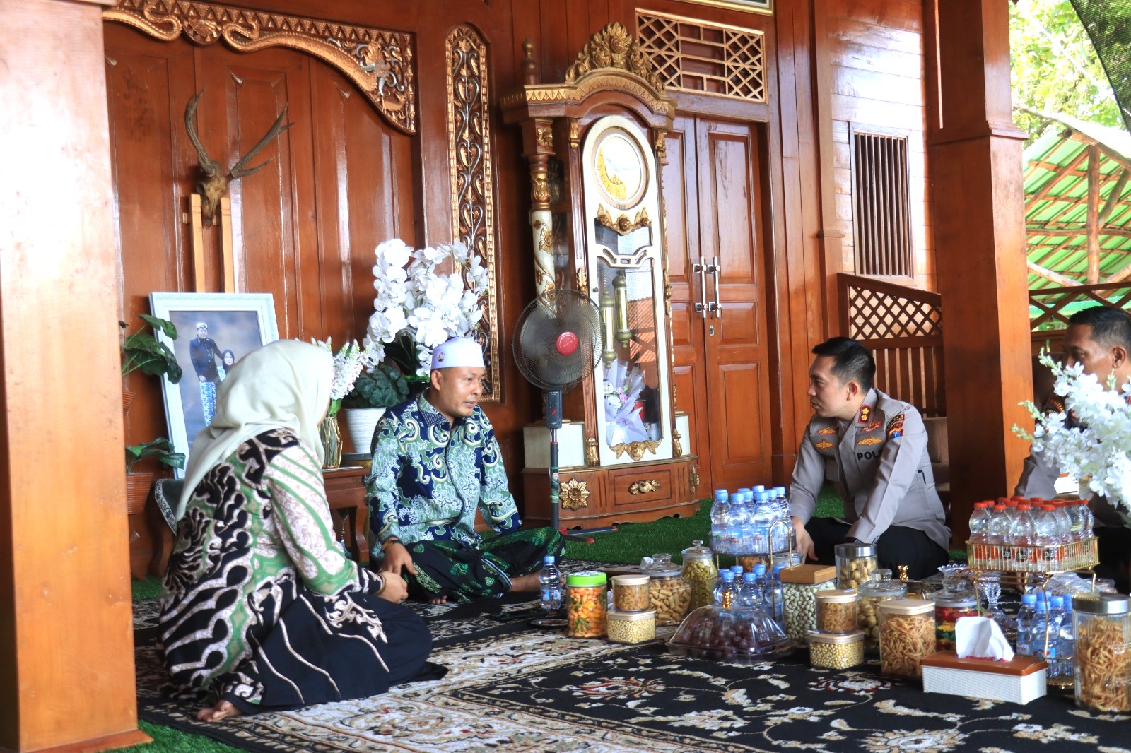 Kapolres Bojonegoro AKBP Afrian Satya Permadi Bersilaturahmi Ke Ketua DPRD Bojonegoro Abdulloh Umar, Perkuat Sinergitas Forkopimda