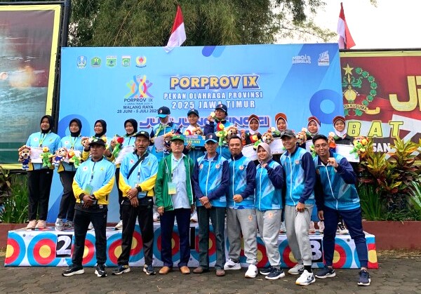 Kontingen Bojonegoro Raih 18 Emas, 20 Perak dan 29 Perunggu, di Porprov IX Jawa Timur 2025 Kontingen Bojonegoro Raih 18 Emas, 20 Perak dan 29 Perunggu, di Porprov IX Jawa Timur 2025