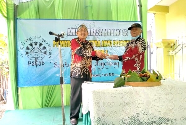 PSJB Rayakan Ultah Ke-43, Terus Berkomitmen Merawat Sastra Jawa Dan Menjaga Kearifan Lokal Bojonegoro