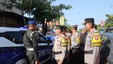 Polres Bojonegoro Gelar Apel Pasukan Operasi Patuh Semeru 2025