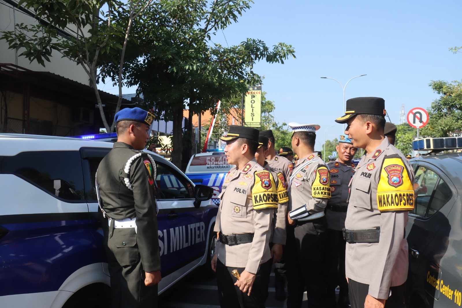 Polres Bojonegoro Gelar Apel Pasukan Operasi Patuh Semeru 2025