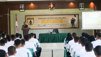 Sebanyak 113 Sarjana Lulusan SPPI Terima Pembekalan Dari Dandim 0813 Bojonegoro Letkol Czi Arief Rochman Hakim