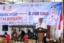 Senyum Bahagia Para Lansia, Rayakan Hari Lanjut Usia Nasional Se-Jawa Timur 2025, di Bojonegoro