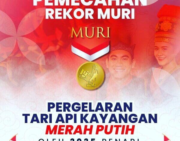 Spektakuler, Sebanyak 2.025 Penari Kayangan Api Merah Putih, Bakal Pecahkan Rekor Muri, di Peringatan Hari Koperasi Ke-78 Spektakuler, Sebanyak 2.025 Penari Kayangan Api Merah Putih, Bakal Pecahkan Rekor Muri, di Peringatan Hari Koperasi Ke-78