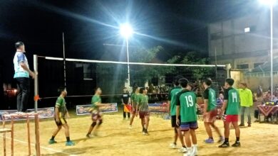 Turnamen Bola Voli Spon Karang Taruna Cup 01, Desa Ngampel, Kapas, Resmi Dibuka