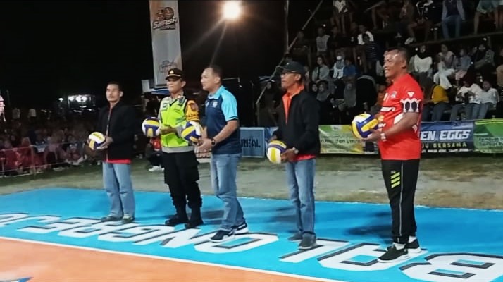 Turnamen Bola Voli Balongrejo Cup-2 Tahun 2025, Resmi Dibuka dan Dilaksanakan