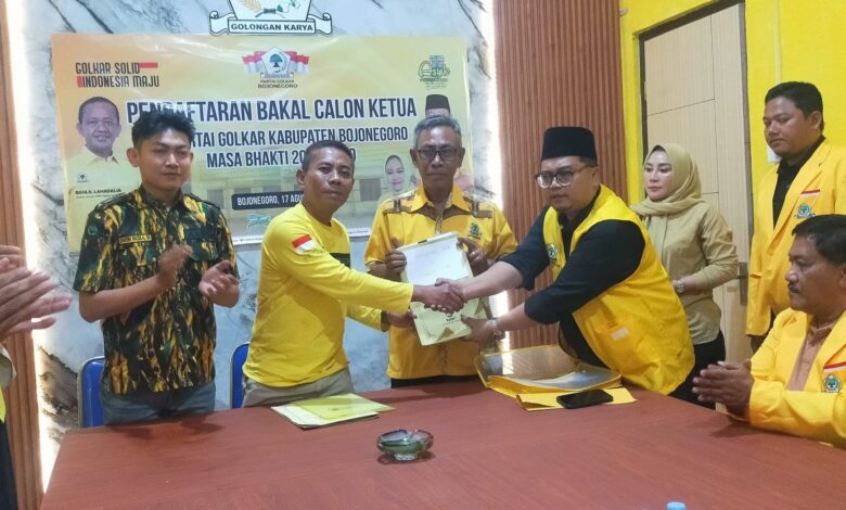 Ahmad Supriyanto Calon Tunggal Ketua DPD Partai Golkar Bojonegoro Ahmad Supriyanto Calon Tunggal Ketua DPD Partai Golkar Bojonegoro
