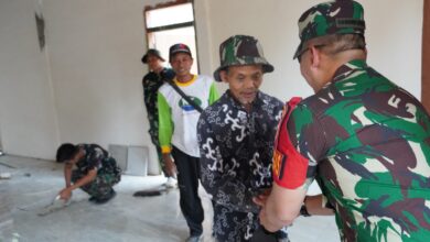 Dansatgas TMMD Ke-125 Bojonegoro Laksanakan Pengecekan Sasaran Pembangunan Rumah Tinggal Layak Huni