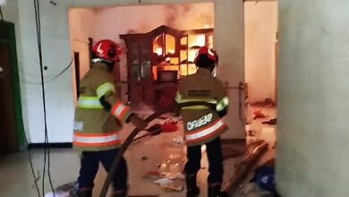 Gara-gara Kompor Untuk Masak Sayur, Rumah Warga Semenpinggir, Kapas, Alami Kebakaran
