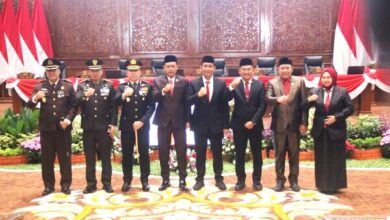HUT Kemerdekaan RI Ke-80, Bupati Bojonegoro Setyo Wahono Ikuti Pidato Kenegaraan Presiden RI Prabowo Subianto
