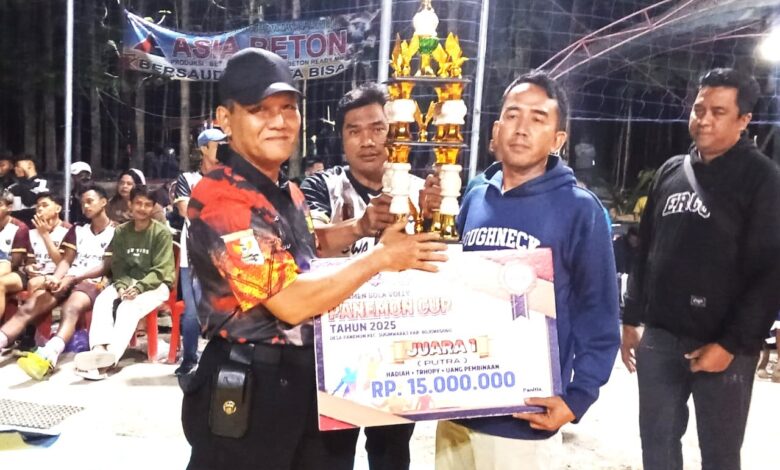 Tim Dewa Erlang Sumberjokidul Juarai Turnamen Panemon Cup-1, Turnamen Meriah dan Tetap Kondusif Tim Dewa Erlang Sumberjokidul Juarai Turnamen Panemon Cup-1, Turnamen Meriah dan Tetap Kondusif