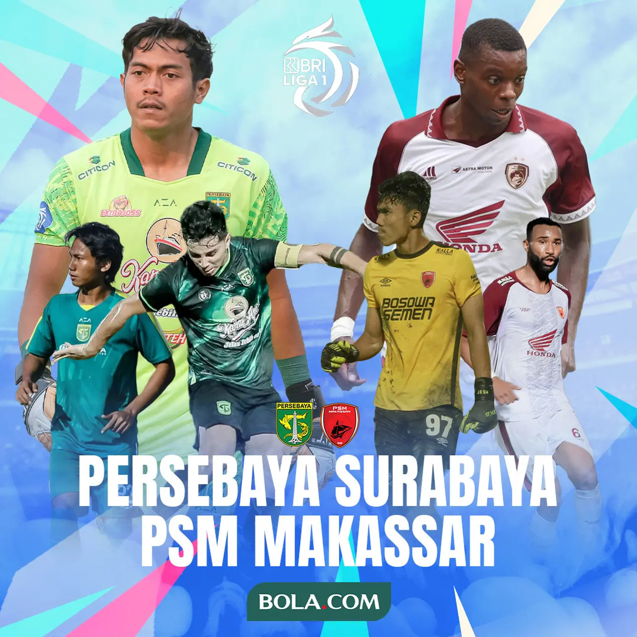 Head to Head PSM Makassar Vs Persebaya Surabaya: Pertarungan Klasik, Siapa Raja Super League?