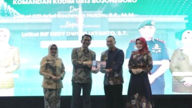 Berlangsung Hangat, Lepas Sambut Komandan Kodim 0813 Bojonegoro, di Pendopo Malowopati