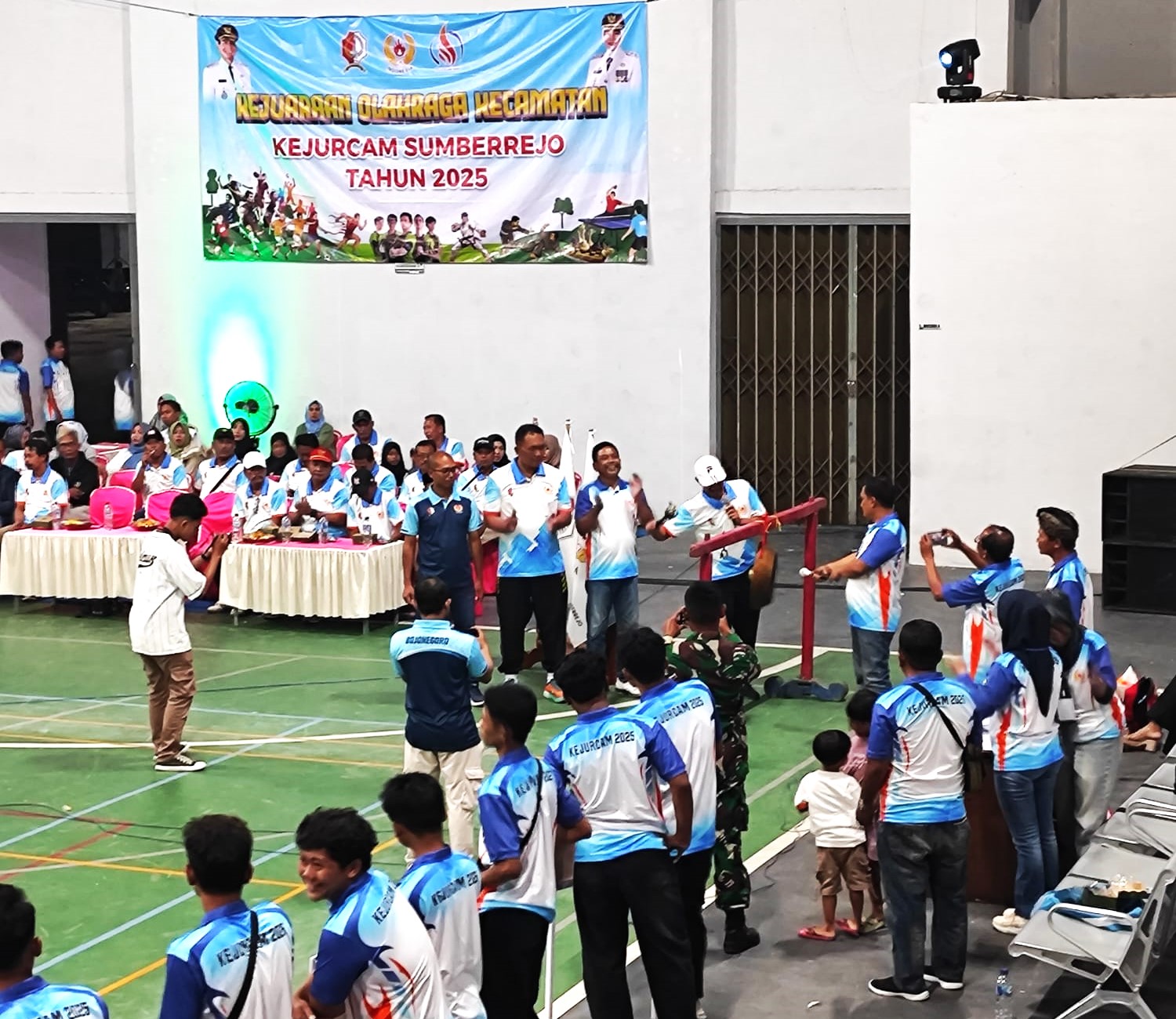 Kejurcam Tahun 2025 Kecamatan Sumberrejo Resmi Dibuka