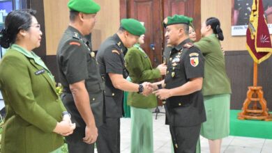 Letkol Inf Dedy Dwi Wijayanto, S.T, Resmi Menjabat Komandan Kodim 0813 Bojonegoro