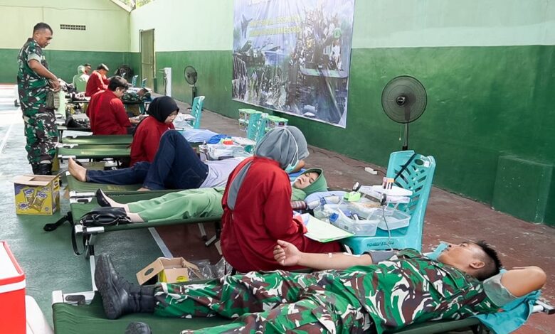 Sambut HUT TNI Ke-80, Kodim 0813 Bojonegoro Gelar Bakti Sosial Donor Darah Sambut HUT TNI Ke-80, Kodim 0813 Bojonegoro Gelar Bakti Sosial Donor Darah