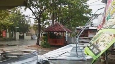 Tercatat 39 Rumah Alami Kerusakan Akibat Diterjang Angin Puting Beliung, di Desa Campurejo, Ini Datanya