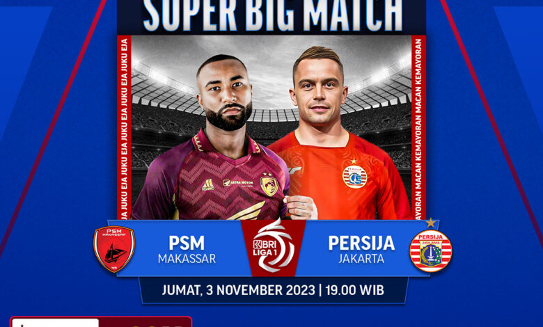 Derbi Klasik: PSM Makassar Tantang Dominasi Persija Jakarta di Stadion BJ Habibie – Jadwal, Prediksi, dan Link Streaming! Derbi Klasik: PSM Makassar Tantang Dominasi Persija Jakarta di Stadion BJ Habibie – Jadwal, Prediksi, dan Link Streaming!